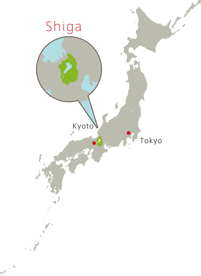 Shiga Japan Map